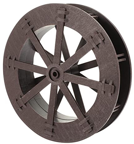 Cabilock Roue Fontaine Feng Shui 5.3 Pouces Accessoire Décoration Bassin Extérieur Intérieur Aquarium Relaxant Roue À Eau pour Aménagement Jardin DIY