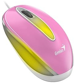 Genius USB-Maus DX-Mini Flashing LED PINK