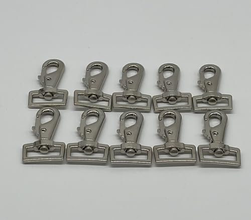 Ruggles Clips for Horse and Pony Rugs | Hardwearing Replacement Swivel Snap Hook | Also Ideal for Dog Leads, Leash, Outdoor and Camping (Pack of 10)