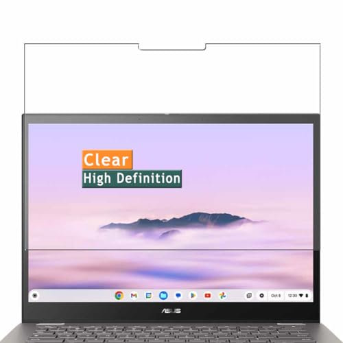 Vaxson 3 Stück Schutzfolie kompatibel mit ASUS Chromebook Plus CM34 Flip CM3401 14 Laptop Display folie folien Displayschutzfolie ( nicht Panzer Schutz Glas folie SchutzGlas nicht PanzerGlas ) Update