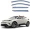 ADovz 4 Stück Windabweiser für Toyota CHR/IZOA MK1-AX10-AX50 2016-2020 2021 2022 2023, Regenschutz Seitenfenster Luftabweiser Beschattung Langlebiger Auto Zubehör
