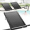 HENGMEI 1X Poolheizung Sonnenkollektor Poolheizungen Solar Heizungen 111.5 x 65cm Pool Heizung Solarmatte für Warmwasser Gartendusche Pool Außen und Innenhöfe, Vertikales Paneele