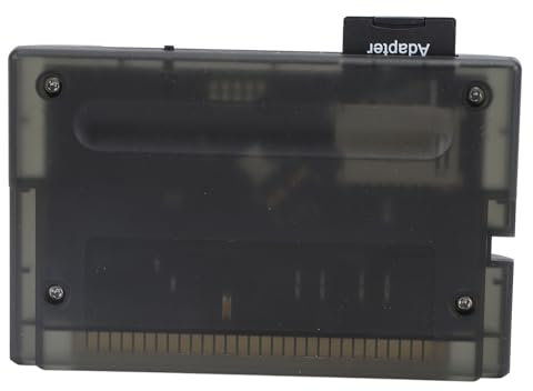 Spielkassette für Mega Drive V3.0 Pro, 3000-in-1-Spielkarte mit Integrierter 8G-Speicherkarte, Multi-Game-Videokassette mit MEGAKey für EDMD Remix MD V3-Spielekonsolen (Black)