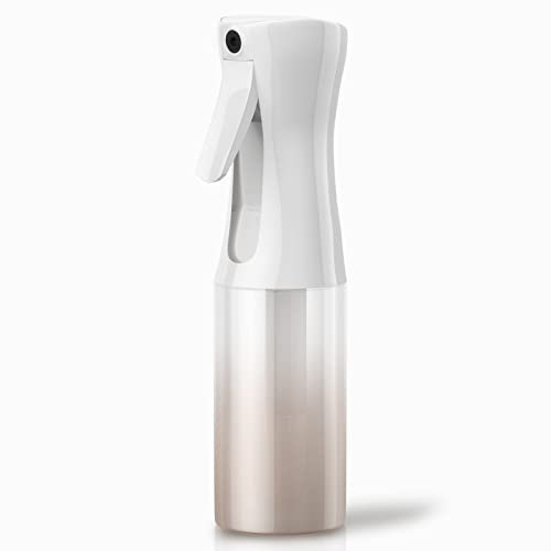 Uervoton Botellas de Spray Continuas Ultra Finas Botellas de Agua Vacías para Peluquería Botellas de Spray para Peluquería Herramienta para el Cabello Pulverizador de Agua 200ML Oro Rosa