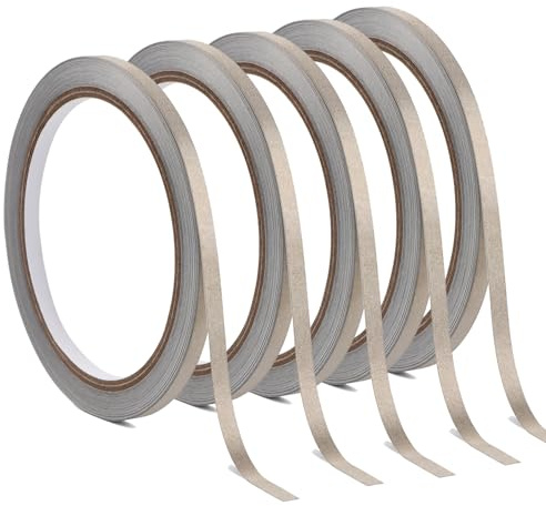 Leitfähiges Nylon-Klebeband, 5 mm x 10 m, für Papierkreise, Bastelkreise, Kunsthandwerk, Scrapbooking, Zubehör, Projekte, 5 Stück