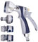 AAMEN 7 Function Spray Gun Set, Pressure Sprayer Suitable for Watering Plants/Washing Cars/Showering Pets, High Pressure Jet to Soft Shower, Heavy-Duty, Robust Tool, Garden Hose Nozzles & Spray Guns