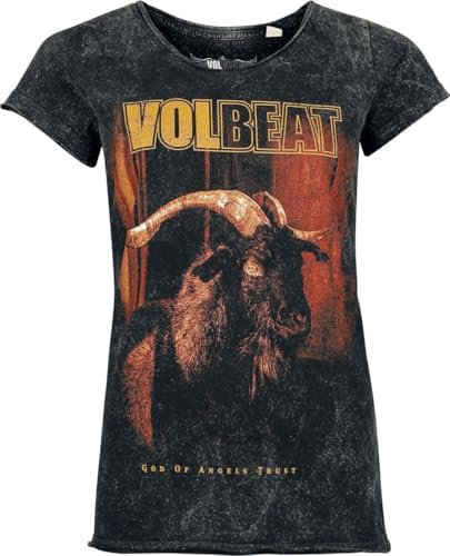 Volbeat Goat Entrance Frauen T-Shirt grau Band-Merch, Bands
