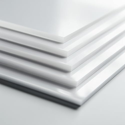 PLEXIGLAS Zuschnitt nach Maß, Milchglas – 300 x 600 mm, 4,0 mm – poliert