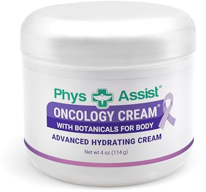 Oncology Cream 118 g Pre Mid Post Post Strahlen Chemo Behandlung Beruhigend und feuchtigkeitsspendend für strapazierte Haut unter Chemo oder Strahlung Hauttherapie farbfrei