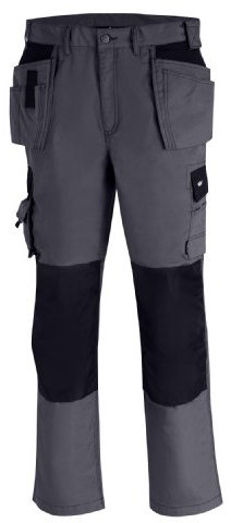 teXXor Arbeitshose Twill Bundhose T/C Panama Canvas Arbeitsbundhose grau 48