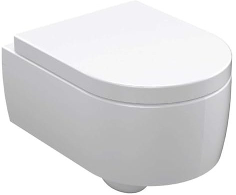 Kerasan Flo Wall Mounted Elongated 1 Piece Toilet