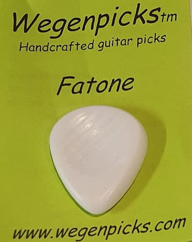 Wegen Picks Gitarrenplektrum, Weiß, Kunststoff, Nylon, 0,73mm, Gitarre