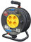 WOLFPACK 19020015 Industrielle Kabeltrommel, 25 m, 3 x 1,5 mm, mit Sicherung