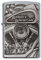 Zippo HD Motor Flag Sturmfeuerzeug - Street Chrome