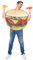 DEGUISE TOI Burger Kostüm für Erwachsene - Multicolore