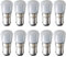 NCC-Licht 10 x LED Leuchtmittel mini Röhre T23 Nähmaschine 2W BA15d B15d matt warmweiß 3000K