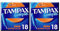 Tampax Compak Tampons, Super Plus with Applicator, 108 Tampons (18 x 6 Packs), Leak Protection and Discretion, Super Absorbent