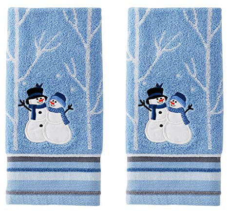 SKL Home by Saturday Knight Ltd. Winter Friends Handtuch-Set, Blau
