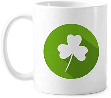 Clover Irish National Day Green Mug Pottery Ceramic Coffee Porcelain Cup Tableware
