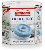 citystores Neutral - Unibond Aero 360 refills Pack of 2 - Dehumidifier Mould Trap Damp Trap Refills