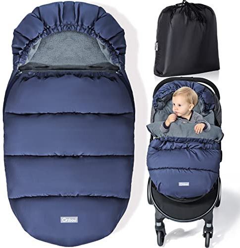 Orzbow Fußsack Kinderwagen Winter, Fußsack Buggy, Reißverschluss