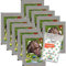 collect-it.de MY HOME OF CARDS + TOYS Exklusive Aufbewahrungshüllen im Bundle mit Blue Ocean Dinosaurier 2022 - Sammelsticker - 10 Tüten