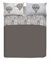 PENSIERI DELICATI Bettwäsche-Set für Ehebett aus 100% Baumwolle, Bettwäsche für Doppelbett 180x200 Inklusive Unterlaken, Oberlaken und 2 Kissenbezügen, Made in Italy, Fliege Beige Fantasie