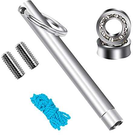 Duendhd Set mit 2 Kugellagern, Kugellager nicht im Lieferumfang enthalten, aus Edelstahl, Werkzeug zum Entfernen von Kugellagern, Kette Yoyo