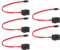 Mini Connecteur de Porte-fusible de Voiture, Connecteur de Panneau de Boîte à Fusibles de Véhicule Compact Fin 20 A 5 Pièces de Remplacement Direct Régulier Mini Embout Professionnel pour Circuit