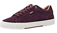 ESPRIT Modischer Damen Lace-up Sneaker, 600/Bordeaux Red, 36 EU