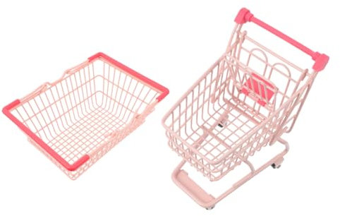 ibasenice 1 Ensemble de Mini Paniers de Courses pour Garçons Et Filles Panier de Courses pour Garçons Et Filles