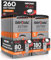 260 Piles pour appareils auditifs Rayovac Extra 13-10 blisters de 8 et 30 blisters de 6 Piles