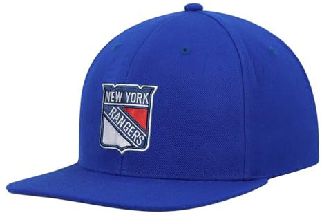 Outerstuff New York Rangers Youth Size Core Team Logo Adjustable Snapback Hat, Blau, Einheitsgröße