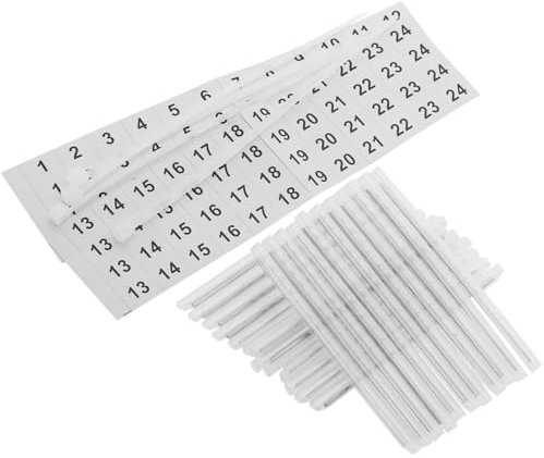 BeMatik - Funda protectora de fibra óptica de 60 mm (pack de 24)