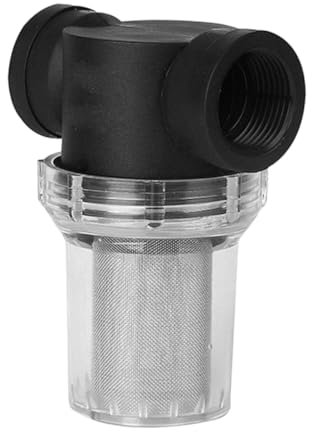 ORFOFE Filtro Dell'acqua Filtro del Tubo Flessibile Raccordo per Pompa Dell'acqua per Camper Filtro a Rete in per Campeggio