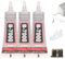 KDJXZ B7000 Super Glue 3 PCS, White, Gel, Super Glue, Glue, Waterproof, 15ML, Multi-Functional, Strong Bonding, Suitable for Hard Plastics, DIY Crafts, Ceramics, Glass, Wood, Metal, Fabrics