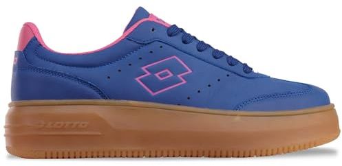 Lotto ISKAR PF RB Unisex Sneaker, Violet/PINK, 37 EU