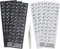 7 Stück Russische Tastaturaufkleber, Kyrillische Tastaturaufkleber, Russische Universelle Aufkleber, Geeignet für Jede Standard-Tastatur, Russian Keyboard Stickers (4 * Schwarz, 3 * Weiß) mit 1 Pinzet