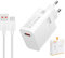 33W Chargeur Rapide pour Mi Turbo Charge Adaptateur de Chargeur Rapide 33W Charge Turbo USB C pour Xiaomi Pad 6/5/11 Lite/Mi 11i/10T/11 Lite/Redmi Note 13/12S 11 10 Pro