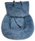 Pelzbarn Dog Car Seat, Fluffy Fur Barn Dog Bed, Car, Portable Pet Bed for Travel (Dark Grey, M (72 x 60 cm)