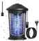 Lampada Zanzare Interno Esterno, Ammazza Zanzare Elettrico 4000V con Luce UV, Zanzariera Elettrica da Interno, Mosquito Killer Lamp, Bug Zapper per Casa Giardino Campeggio