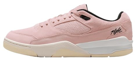 Jordan Flight Court Men's Shoes (HF3255-601, Rust Pink/Sail/Muslin/Black), Rust Pink/Sail/Muslin/Black, 12 UK