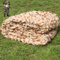 VOIRDA Filet de Camouflage Sable, Voile d'ombrage de Pergola de Camping de Chasse Militaire, Toile Filet Camo pour Soleil en Plein Air Thème Parti Décoration Voiture Couvre(3x4.0m)