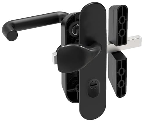 ARREGUI Duplex con Escudo MMT4724 | Sistema de Cierre para Puertas de Trasteros | Solución de Seguridad con Cerrojo Integrado, Escudo Antitaladro y Cilindro con 5 Llaves | para Puertas de 47 mm