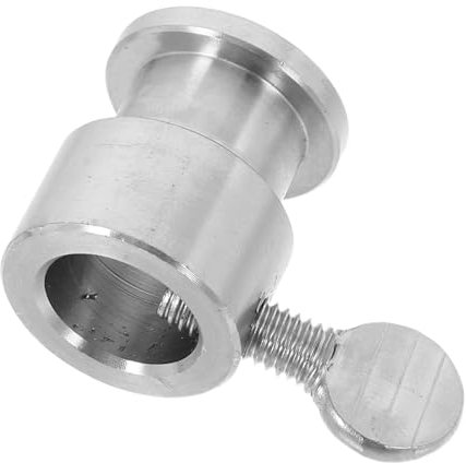 HAMPPLIES Stainless Steel Bbq Rotisserie Spit Rod Bushing Weight Balance Limiter Heavy Duty Rotisserie Roller Bushing (19 * 22 * 12) for Grill Accessories