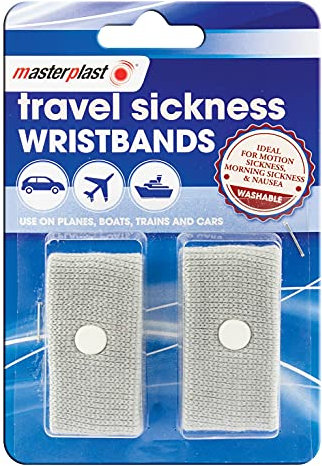 Masterplast Travel Sickness Comfort Wristbands Pack Of 2
