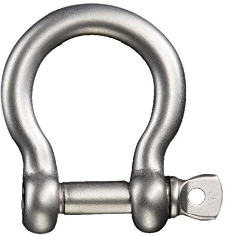 Gibbon Slacklines Schäkel, Länge Innen: 48 mm, Breite innen: 24 mm, Bruchlast: 7,2 t., Material: Edelstahl, in Verbindung mit Gibbon Rundschlingen der perfekte Aufbau für Longlines und Tricklines