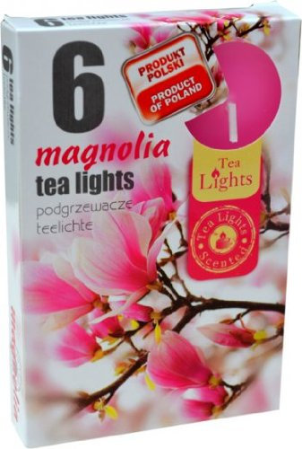 Teelicht 6 Teelichter Duftkerzen Magnolie