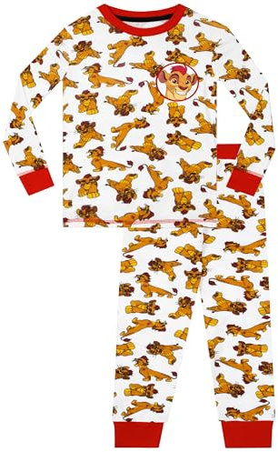 Disney La Garde du Roi Lion - Ensemble De Pyjamas - The Lion Guard Kion - Garçon - Bien Ajusté - Multicolore - 4 - 5 Ans