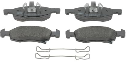 FERODO FDB4866 Bremsbelagsatz Bremsbeläge Vorne mit Zubehör Kompatibel mit OPEL Corsa E Schrägheck X15